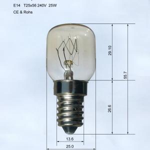 Oven Light Bulb 25 Watt, High Temperature 300 Degree Resistant Appliance Bulb for Oven, Stove, Refrigerator, Microwave 